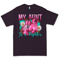 Plum Breast Cancer My Aunt İs A Fighter Premium Tee - Artiststas