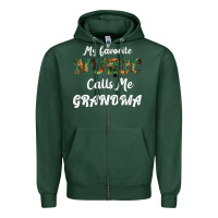 Sports Green My Favorite Nurse Calls Me Grandma Zipper Hoodie - Bettercallsaul