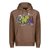 Chestnut cna mardi gras certified nursing assistant Premium Hoodie - CowGirlArtShop