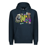 Navy cna mardi gras certified nursing assistant Premium Hoodie - CowGirlArtShop