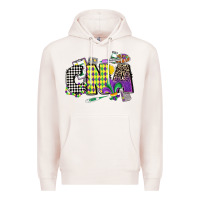 Pale Pink cna mardi gras certified nursing assistant Premium Hoodie - CowGirlArtShop
