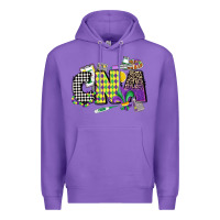Purple cna mardi gras certified nursing assistant Premium Hoodie - CowGirlArtShop