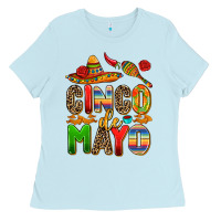 Baby Blue cinco de mayo Ladies Tee - AdoDesignShop
