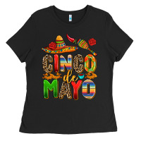 Black cinco de mayo Ladies Tee - AdoDesignShop