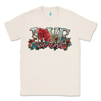 Love Like Jesus Roses Classic Tee | Teevron