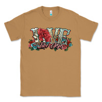 Toasted Coconut love like jesus roses Classic Tee - NancyCooperArtShop