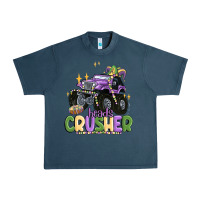Midnight Navy beads crusher Urban Heavy Tee - MaliasSmallBusiness
