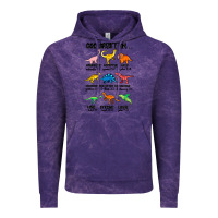 Cloud Purple god says i am dinosaurs handsome Vintage Hoodie - MaliasSmallBusiness