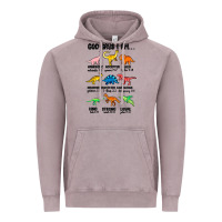 Vintage Zinc god says i am dinosaurs handsome Vintage Hoodie - MaliasSmallBusiness