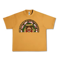 Peanut Butter reindeer rainbow christmas Urban Heavy Tee - AdoDesignShop