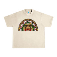 Sandshell reindeer rainbow christmas Urban Heavy Tee - AdoDesignShop
