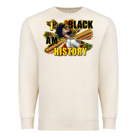 Sandshell i am black history Premium Sweatshirt - CowGirlArtShop