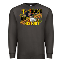 Smoke i am black history Premium Sweatshirt - CowGirlArtShop
