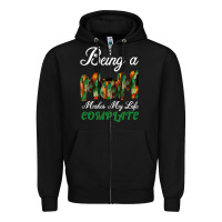 Black Being A Mom Makes My Life Complete For dark Zipper Hoodie - Bettercallsaul