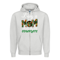 Dove Grey Being A Mom Makes My Life Complete For dark Zipper Hoodie - Bettercallsaul