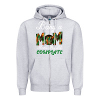 Heather Grey Being A Mom Makes My Life Complete For dark Zipper Hoodie - Bettercallsaul
