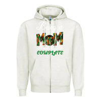 Oatmeal Heather Being A Mom Makes My Life Complete For dark Zipper Hoodie - Bettercallsaul