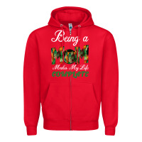 Red Being A Mom Makes My Life Complete For dark Zipper Hoodie - Bettercallsaul