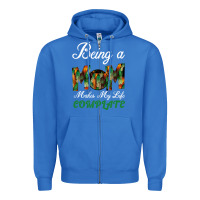 True Royal Being A Mom Makes My Life Complete For dark Zipper Hoodie - Bettercallsaul
