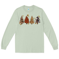 Matcha howdy christmas trees Long Sleeve Tee - MaliasSmallBusiness