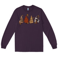 Plum howdy christmas trees Long Sleeve Tee - MaliasSmallBusiness