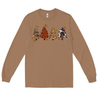 Toasted Coconut howdy christmas trees Long Sleeve Tee - MaliasSmallBusiness