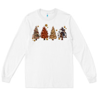 White howdy christmas trees Long Sleeve Tee - MaliasSmallBusiness