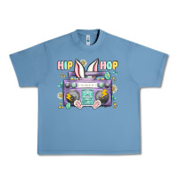Pebble Blue hip hop easter Urban Heavy Tee - MaliasSmallBusiness