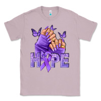 Lilac Hope all Cancers nails Classic Tee - NancyCooperArtShop