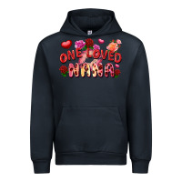 Navy one loved nana Urban Hoodie - FaDigitalArtStudio