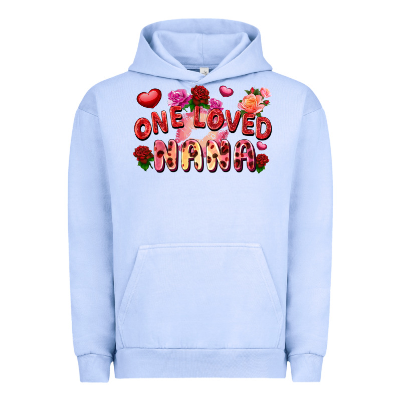 One Loved Nana Urban Hoodie by FaDigitalArtStudio | Teevron