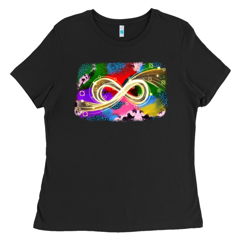 Infinity Symbol Autism Ladies Tee by JahusDesignShop | Teevron