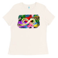 Bone infinity symbol autism Ladies Tee - JahusDesignShop