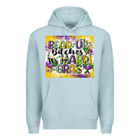 Blue Mist bead up bitches Premium Hoodie - CowGirlArtShop