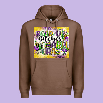 Bead Up Bitches Premium Hoodie Designed By Cowgirlartshop