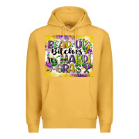 Mustard bead up bitches Premium Hoodie - CowGirlArtShop