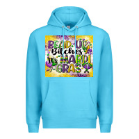 Ocean Blue bead up bitches Premium Hoodie - CowGirlArtShop