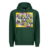 Sports Green bead up bitches Premium Hoodie - CowGirlArtShop