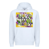 White bead up bitches Premium Hoodie - CowGirlArtShop