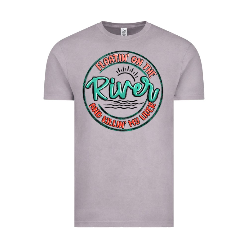 Floatin On The River Killin My Liver Vintage Tee by MaliasSmallBusiness | Teevron