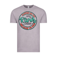 Vintage Zinc floatin on the river killin my liver Vintage Tee - MaliasSmallBusiness
