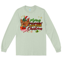 Matcha Merry Cluckin' Christmas Long Sleeve Tee - MaliasSmallBusiness