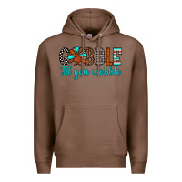 Chestnut gobble til tou wobble Premium Hoodie - JahusDesignShop