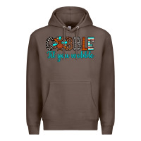 Coffee gobble til tou wobble Premium Hoodie - JahusDesignShop