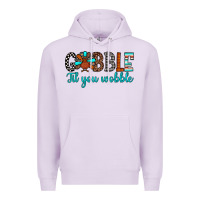 Lilac gobble til tou wobble Premium Hoodie - JahusDesignShop