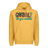 Mustard gobble til tou wobble Premium Hoodie - JahusDesignShop