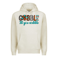 Oatmeal Heather gobble til tou wobble Premium Hoodie - JahusDesignShop