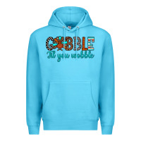 Ocean Blue gobble til tou wobble Premium Hoodie - JahusDesignShop