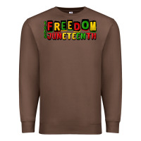Chestnut freedom juneteenth Premium Sweatshirt - CowGirlArtShop