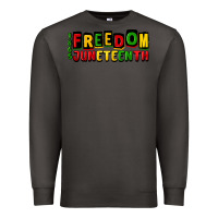 Smoke freedom juneteenth Premium Sweatshirt - CowGirlArtShop